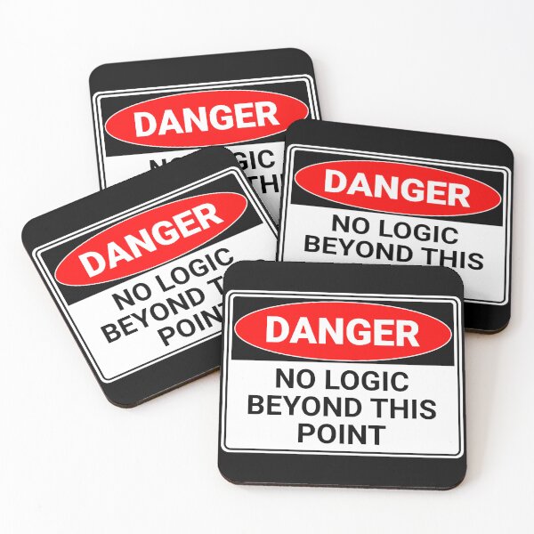 Item preview, Danger: No Logic Beyond This Point designed and sold by mr-k-store.