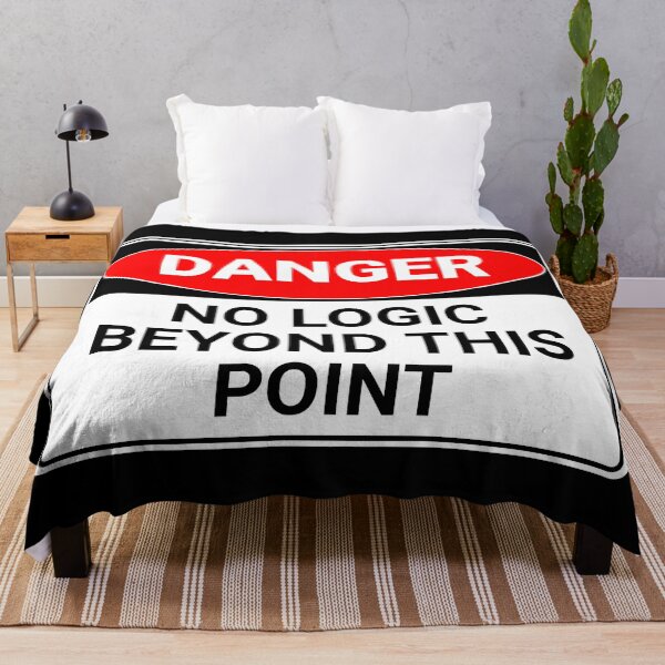 Item preview, Danger: No Logic Beyond This Point designed and sold by mr-k-store.