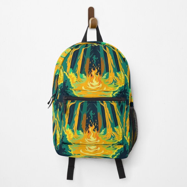 Item preview, Mystical Forest Illuminated by Enchanting Fire designed and sold by ART ATTACK ZONE.
