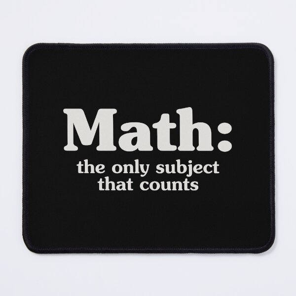 Item preview, Math - The Only Subject That Counts. designed and sold by xhearalisa.