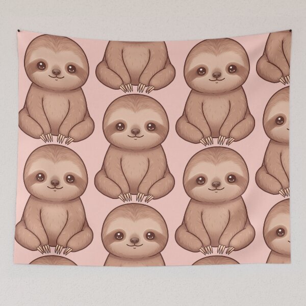 Item preview, Kawaii Baby Sloth designed and sold by Cherry Dreams.