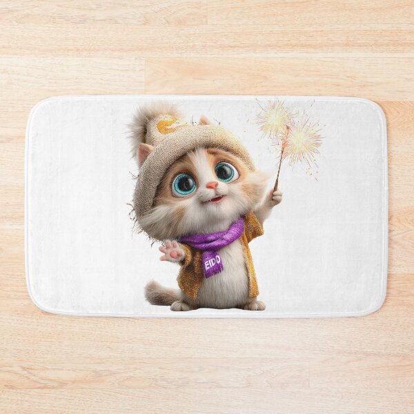 Item preview, Cartoon Wizard Cat Drawing designed and sold by IssaraStudio.