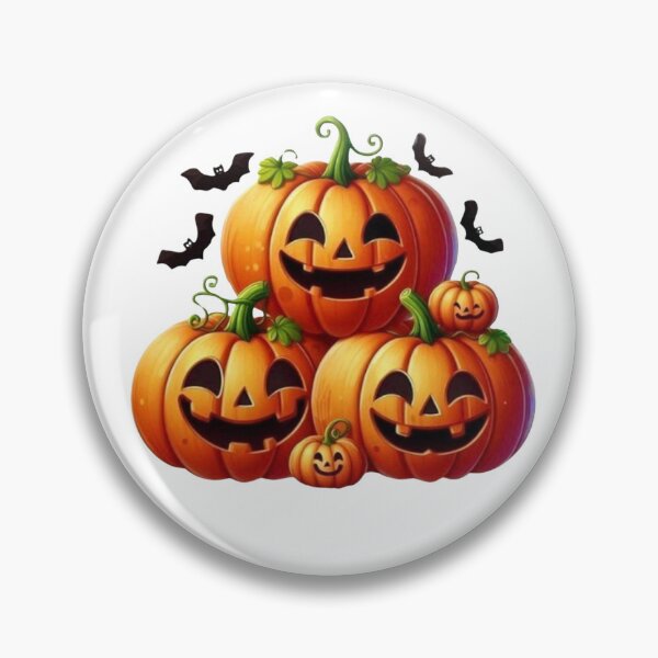 Item preview, Pumpkin Stack – Smiling Halloween Pumpkins designed and sold by Myra365Art.