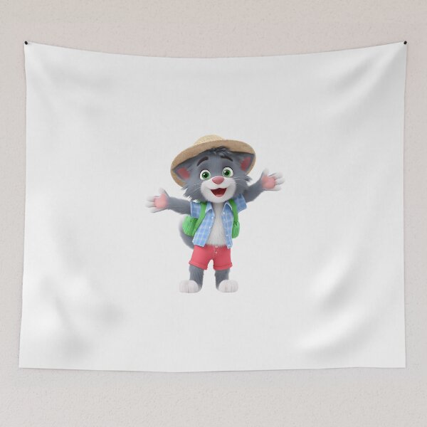 Item preview, Adventurous Cat Art designed and sold by IssaraStudio.