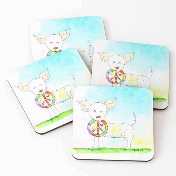 Item preview, Peace Pup designed and sold by Mahli's  Artful Whimsy.