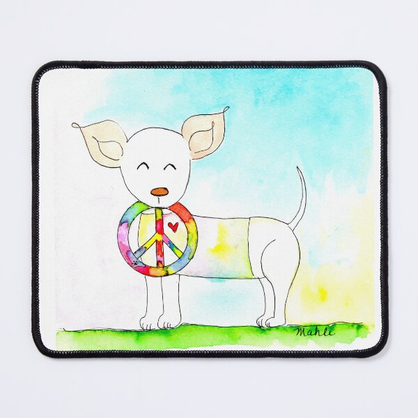 Item preview, Peace Pup designed and sold by Mahli's Artful Whimsy.