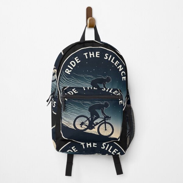 Item preview, Ride the Silence | Triathlon Cycling Motivation Sticker designed and sold by Triathlongram.