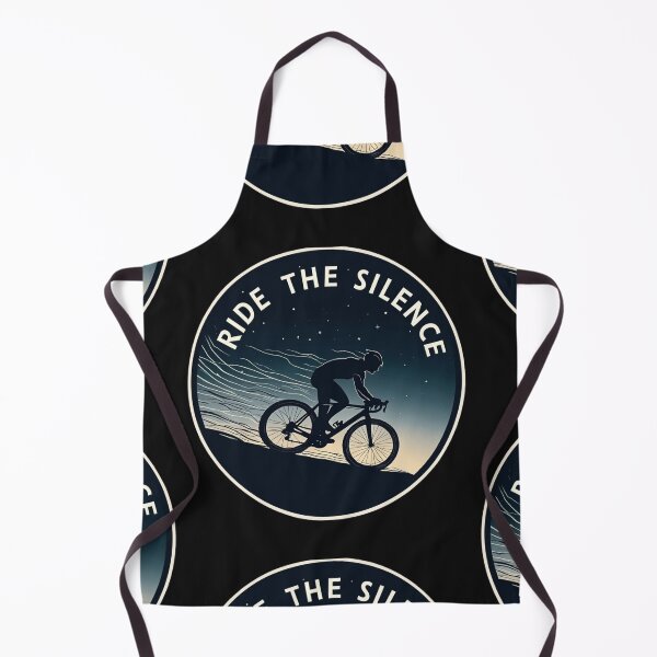 Item preview, Ride the Silence | Triathlon Cycling Motivation Sticker designed and sold by Triathlongram.