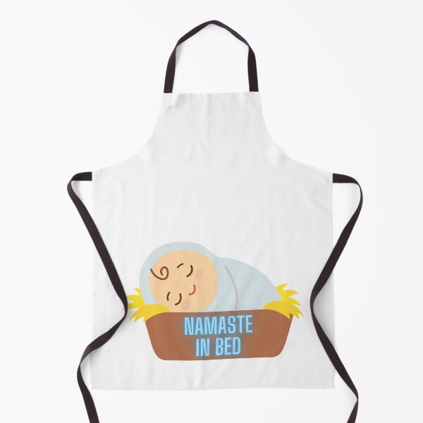 Item preview, Namaste in Bed quote 1 designed and sold by ShivThulirVerse.