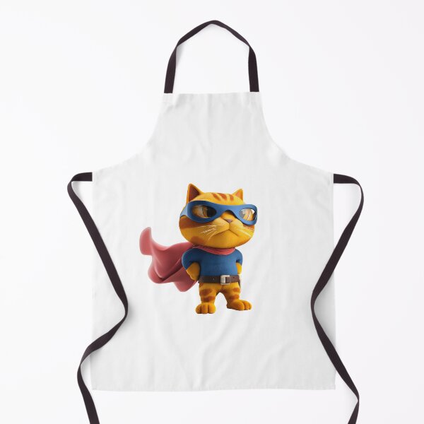 Item preview, Superhero Cat Illustration designed and sold by IssaraStudio.