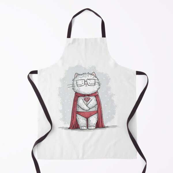 Item preview, Cute Cat Superhero Illustration designed and sold by IssaraStudio.