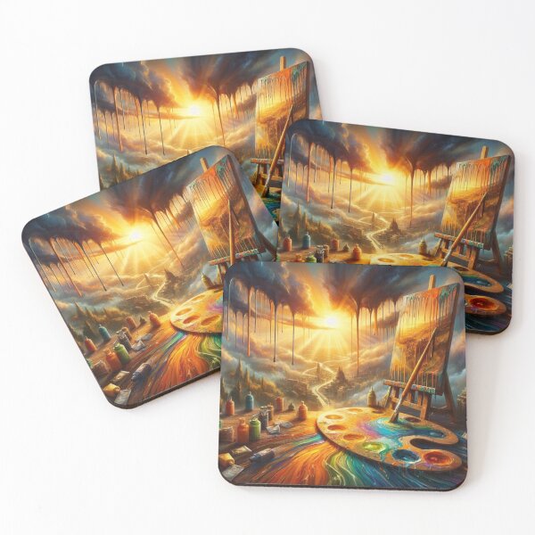 Item preview, Dripping Painter’s Palette – Creative Flow in Action designed and sold by ashokreddy343.