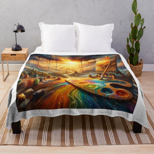 Item preview, Dripping Painter’s Palette – Creative Flow in Action designed and sold by ashokreddy343.