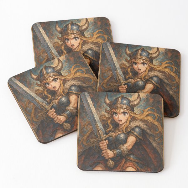 Item preview, Nordic Fury Anime Valkyrie designed and sold by JonelleTshirts.