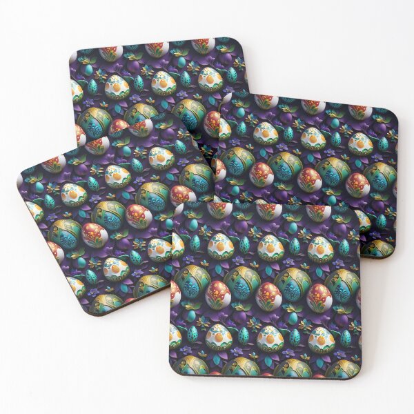 Item preview, Easter Eggs Seamless Pattern designed and sold by Korral.