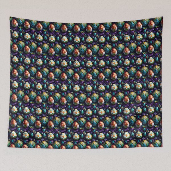 Item preview, Easter Eggs Seamless Pattern designed and sold by Korral.