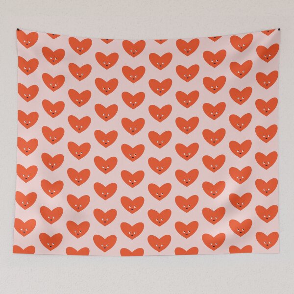 Item preview, Heart Face Graphic designed and sold by GoodGoodCompany.