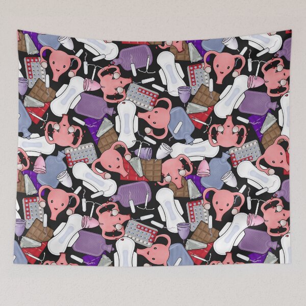 Item preview, Uterus period party, contraception, PMS and chocolate designed and sold by Joan and Rose.