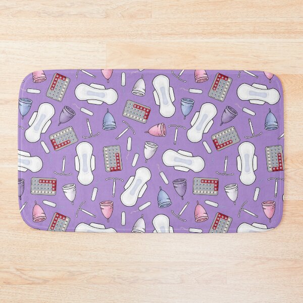 Item preview, Period party, PMS, IUD, tampons, pads and contraception designed and sold by Joan and Rose.