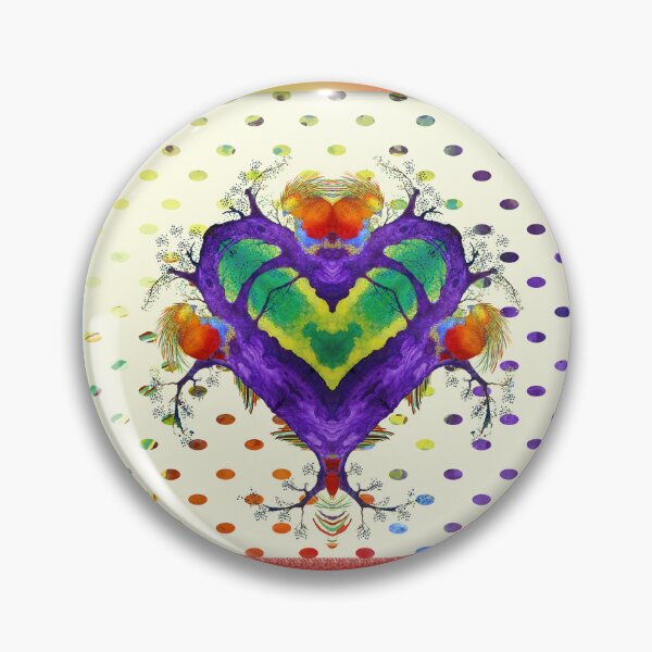 Artikelvorschau, Rainbow Lovebird # 69 von Cecile Grace Charles entworfen und verkauft von CecileCharles.