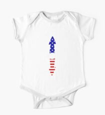Two Seater Two-Seater USA Flag One Piece - Short Sleeve