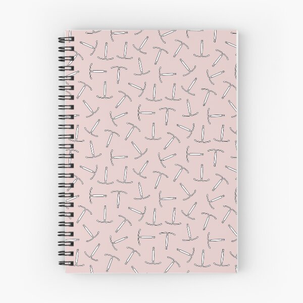 Item preview, IUD Contraception, Uterus Strong, period PMS, pale pink designed and sold by Joan and Rose.