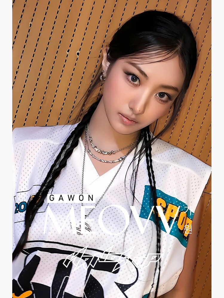 MEOVV Gawon Hands Up Drop Top Merch | Exclusive Fan Collection