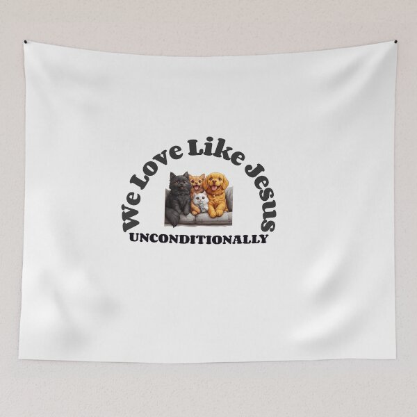 Item preview, We Love Like Jesus Unconditionally designed and sold by MySourceis.