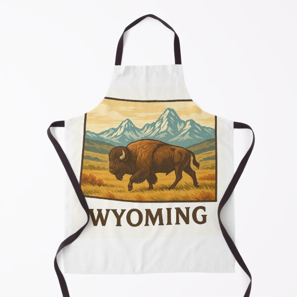 Item preview, Wyoming: Bison designed and sold by CornerStone57.