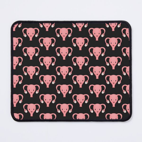 Item preview, Happy Uterus, totally cuterus, black designed and sold by Joan and Rose.