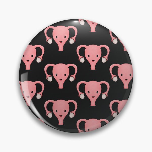 Item preview, Happy Uterus, totally cuterus, black designed and sold by Joan and Rose.
