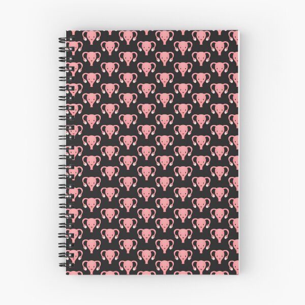 Item preview, Happy Uterus, totally cuterus, black designed and sold by Joan and Rose.