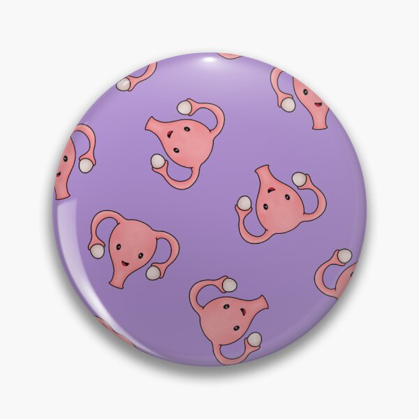 Item preview, Happy Uterus, totally cuterus, purple designed and sold by Joan and Rose.
