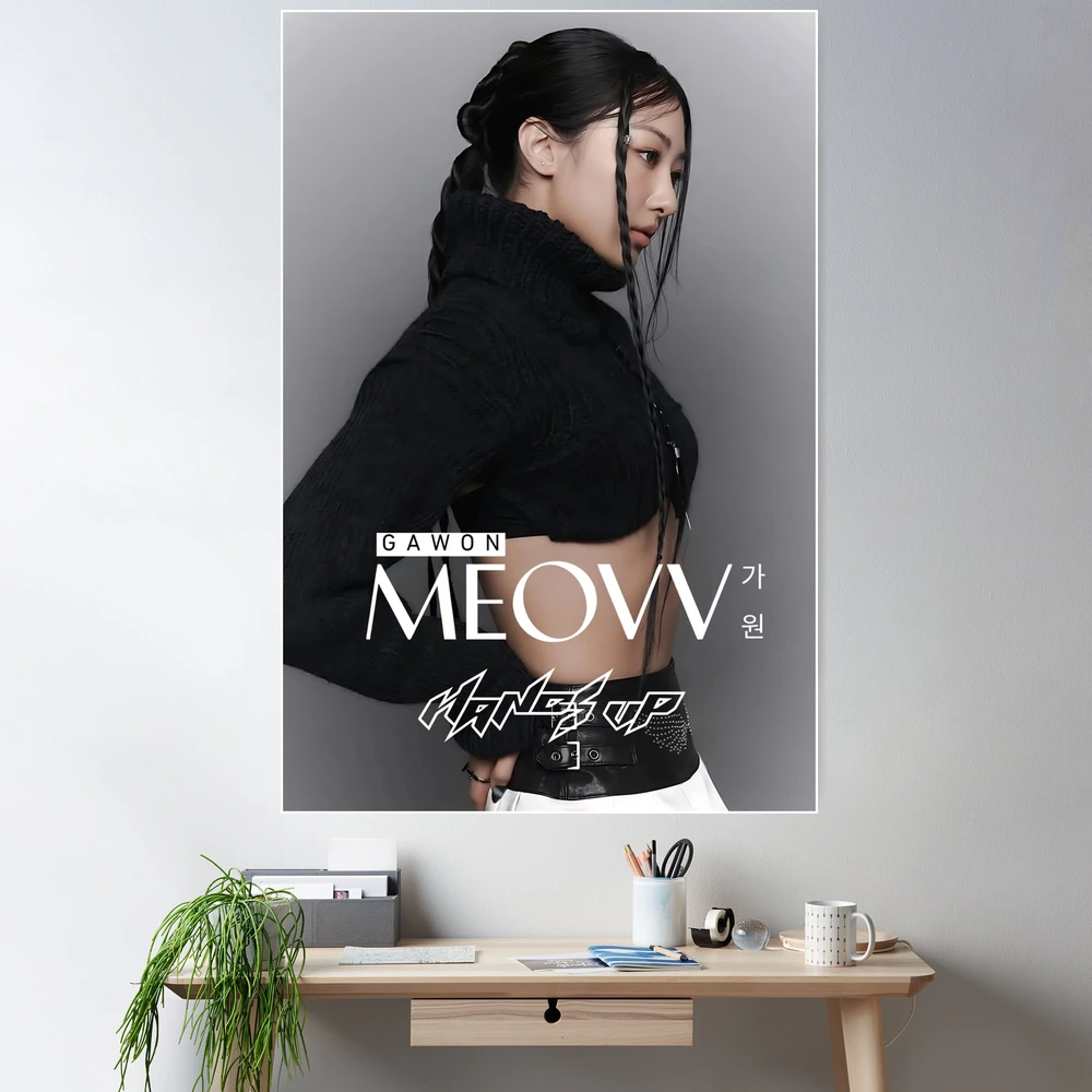 MEOVV Gawon Hands Up Drop Top Merch | Exclusive Fan Collection