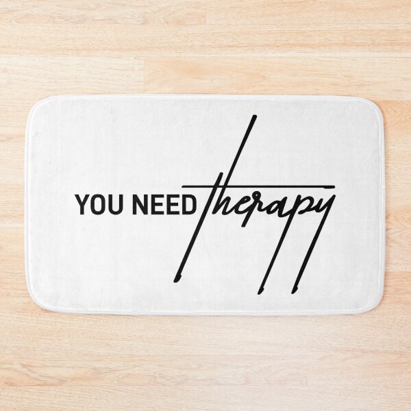 Item preview, You Need Therapy Sarcastic Quote Design designed and sold by ReggieDior.