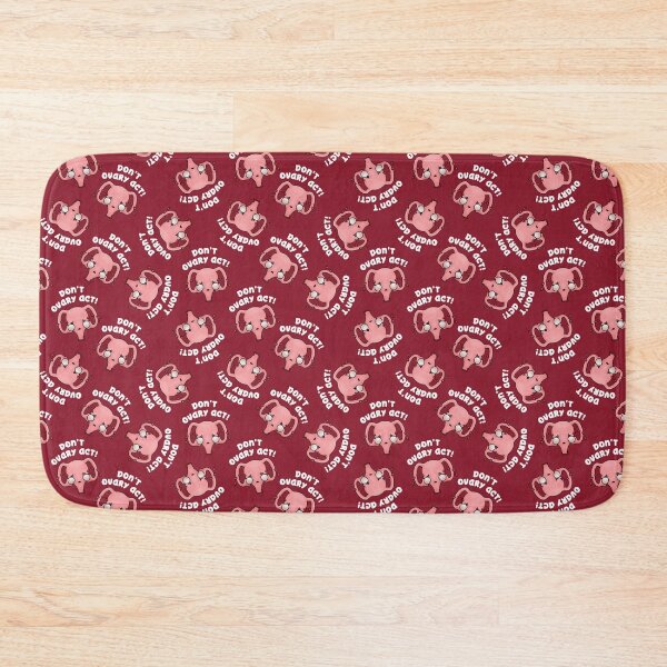 Item preview, Uterus Don't Ovary Act, PMS periods, red designed and sold by Joan and Rose.