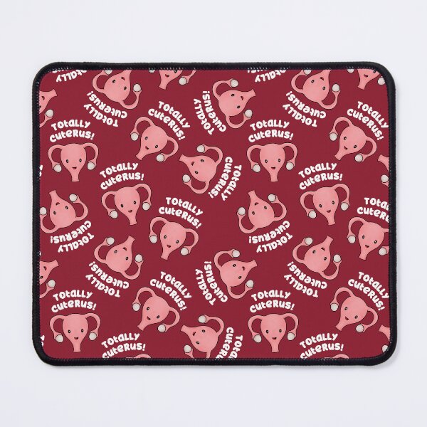 Item preview, Totally Cuterus uterus, PMS period, red designed and sold by Joan and Rose.