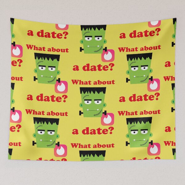 Item preview, What about a date, tinder meme designed and sold by Mauswohn.