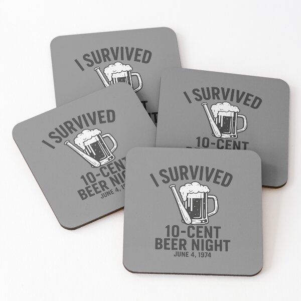 Item preview,  I Survived 10¢ Beer Night – Cleveland 1974 Vintage Tee designed and sold by SMB Dept..