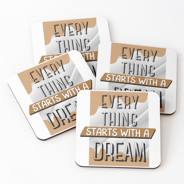 Item preview, Everything Starts with a Dream designed and sold by nuchy.