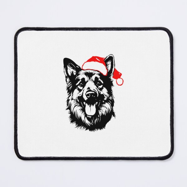 Item preview, Festive German Shepherd designed and sold by JollyCritters.