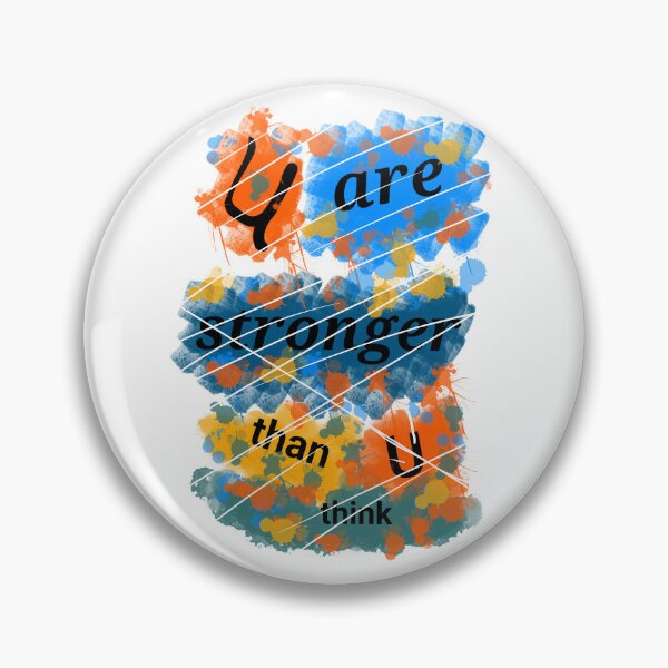 Item preview, You Are Stronger Than You Think designed and sold by MsArtyCrafts.