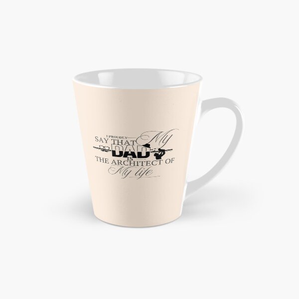 Item preview, Dad – The Architect of My Life | Emotional Father's Day Quote designed and sold by MedhaCreations.