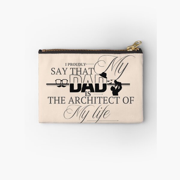 Item preview, Dad – The Architect of My Life | Emotional Father's Day Quote designed and sold by MedhaCreations.