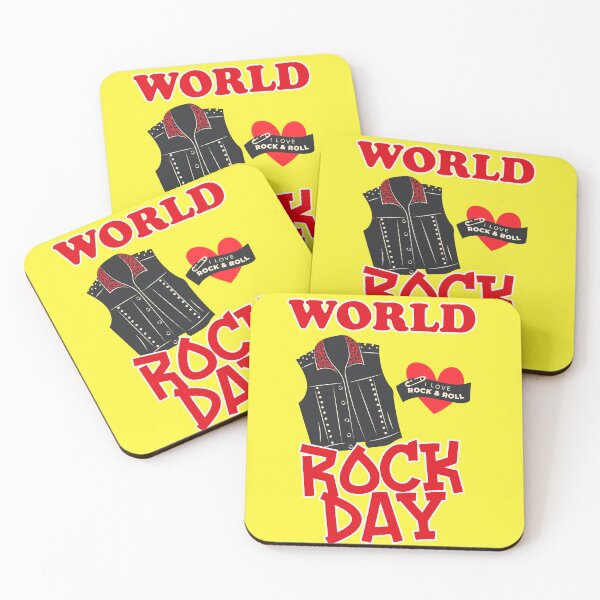 Item preview, Happy World Rock Day designed and sold by Mauswohn.