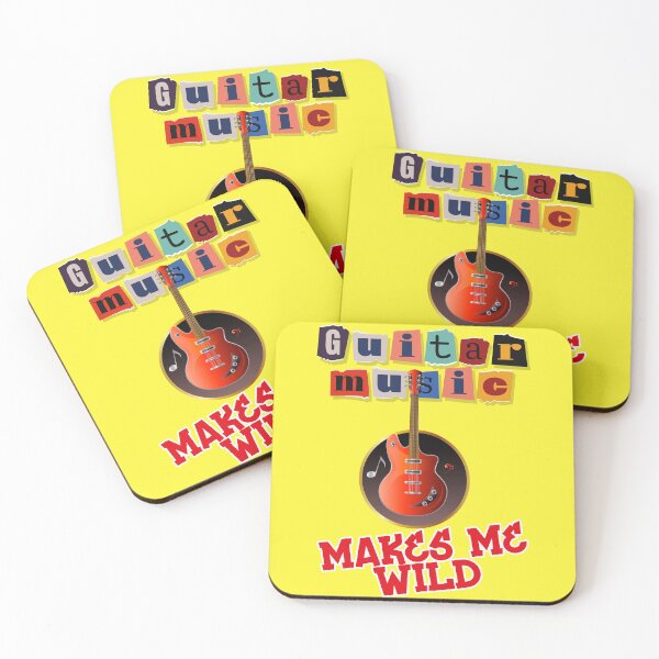 Item preview, Guitar music makes me wild designed and sold by Mauswohn.