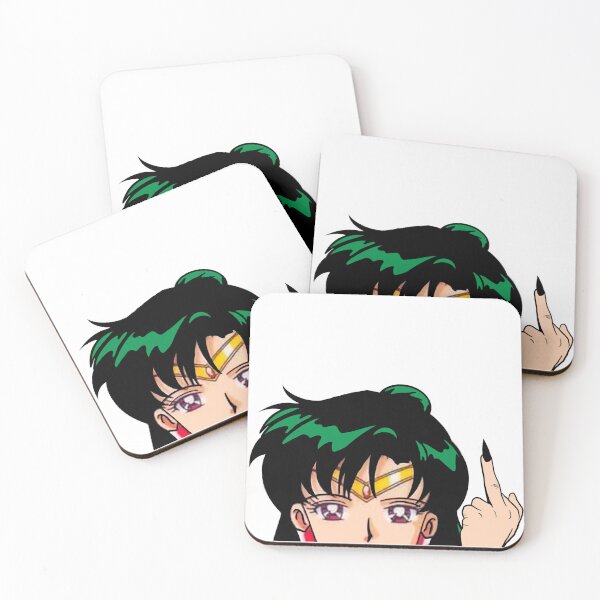 Item preview, Sailor Pluto Middle Fingie Peeker Version 3 designed and sold by 2CRE8IVE4925.