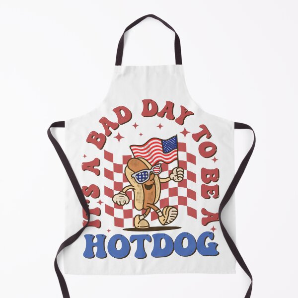 Item preview, It’s a Bad Day to Be a Hot Dog Funny 4th of July Cookout Gift designed and sold by LounisArt.