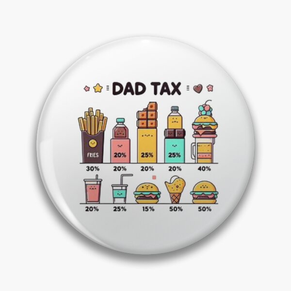 Item preview, Dad Tax Infographic Food Cost Comparison designed and sold by Iuqiune.