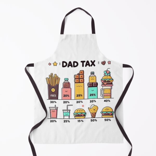Item preview, Dad Tax Infographic Food Cost Comparison designed and sold by Iuqiune.